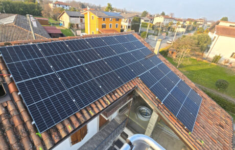 Impianto fotovoltaico con accumulo e climatizzazione a Tauriano di Spilimbergo (PN)